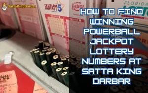 powerball jackpot lottery numbers